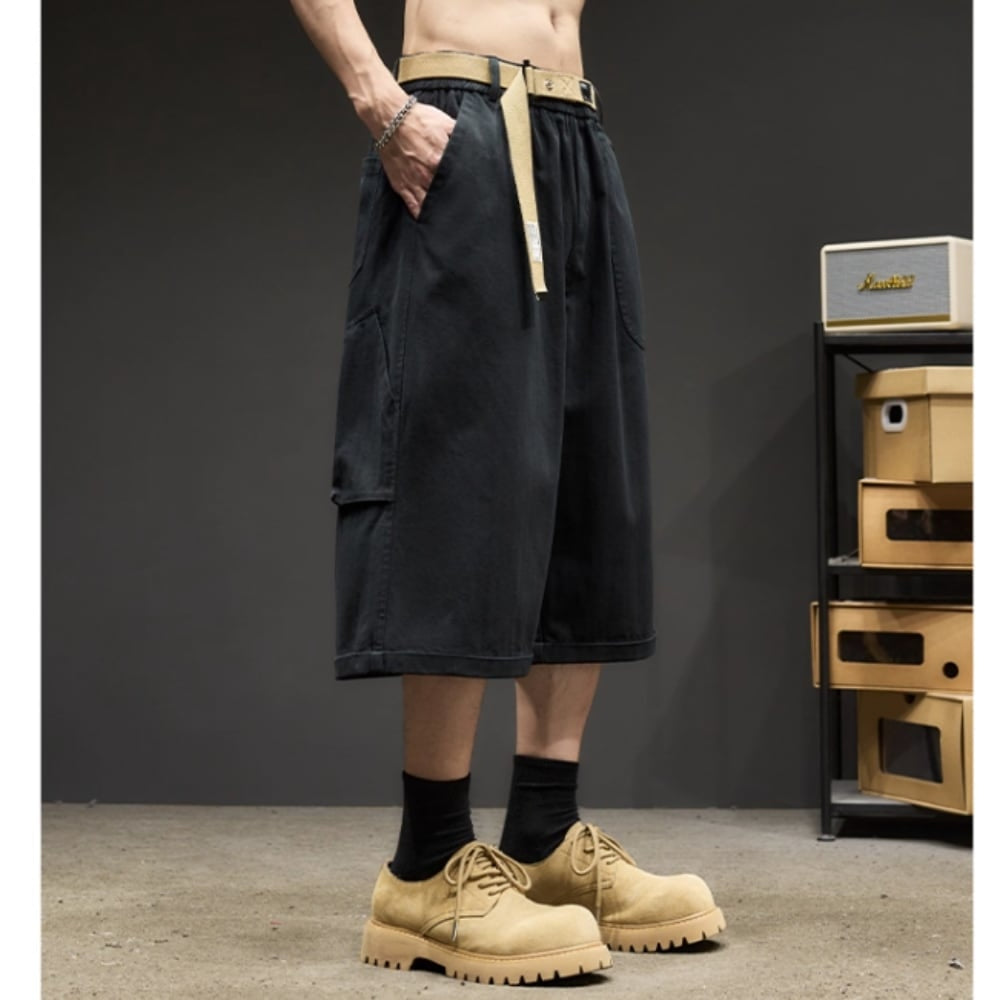 クロップドルーズパンツ HL2571