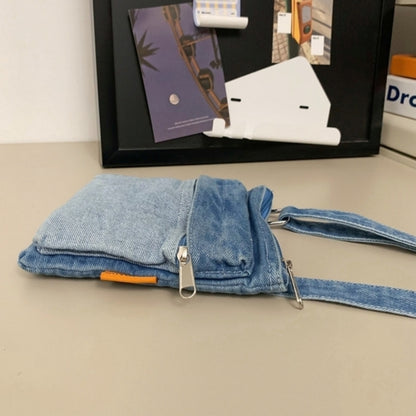 Denim Mini Shoulder Bag D0038