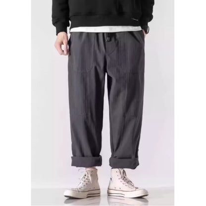 Cropped straight pants HL2573　