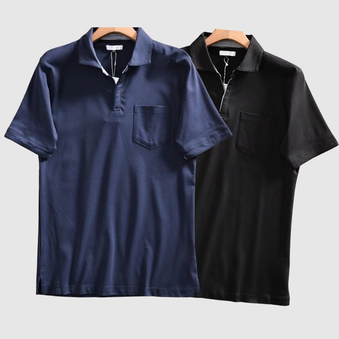 Short sleeve dry polo shirt HL2474