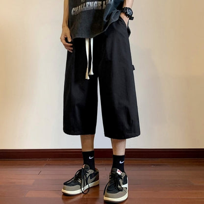 Cropped relaxed pants HL2565