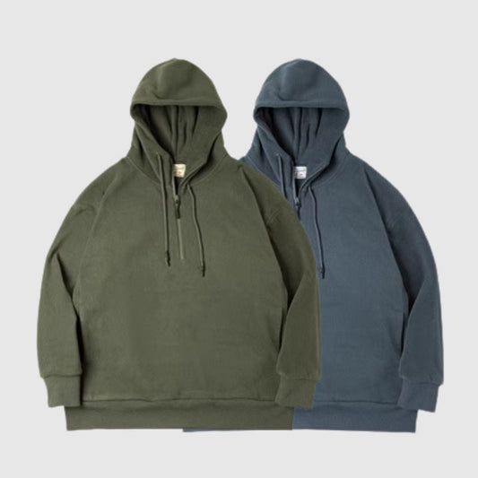 Half zip fleece sweater HL2449