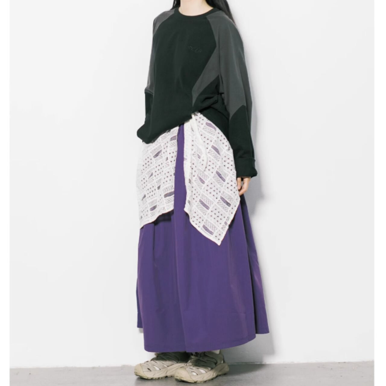 Casual long skirt HL2528