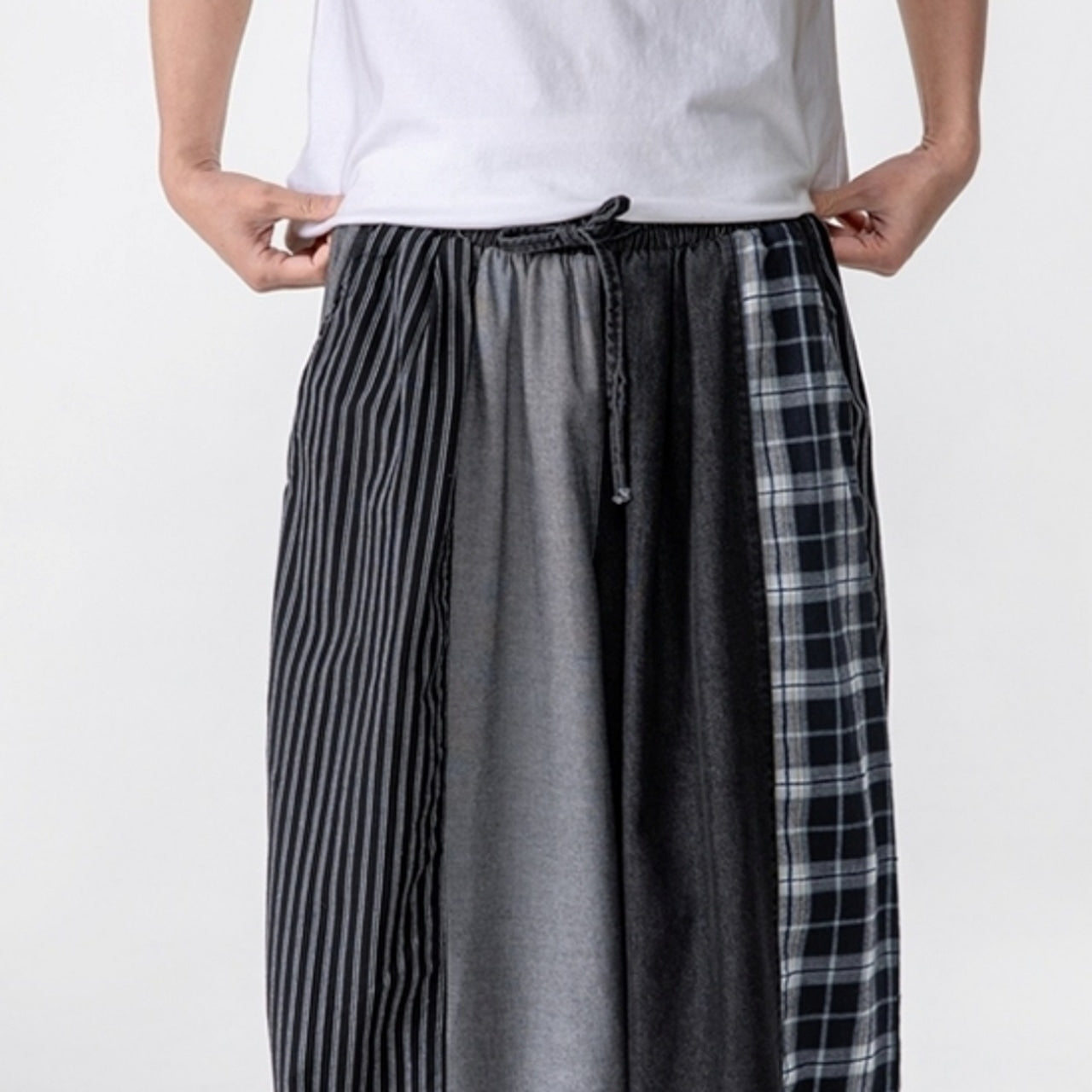 Loose Wide Denim Pants D0022