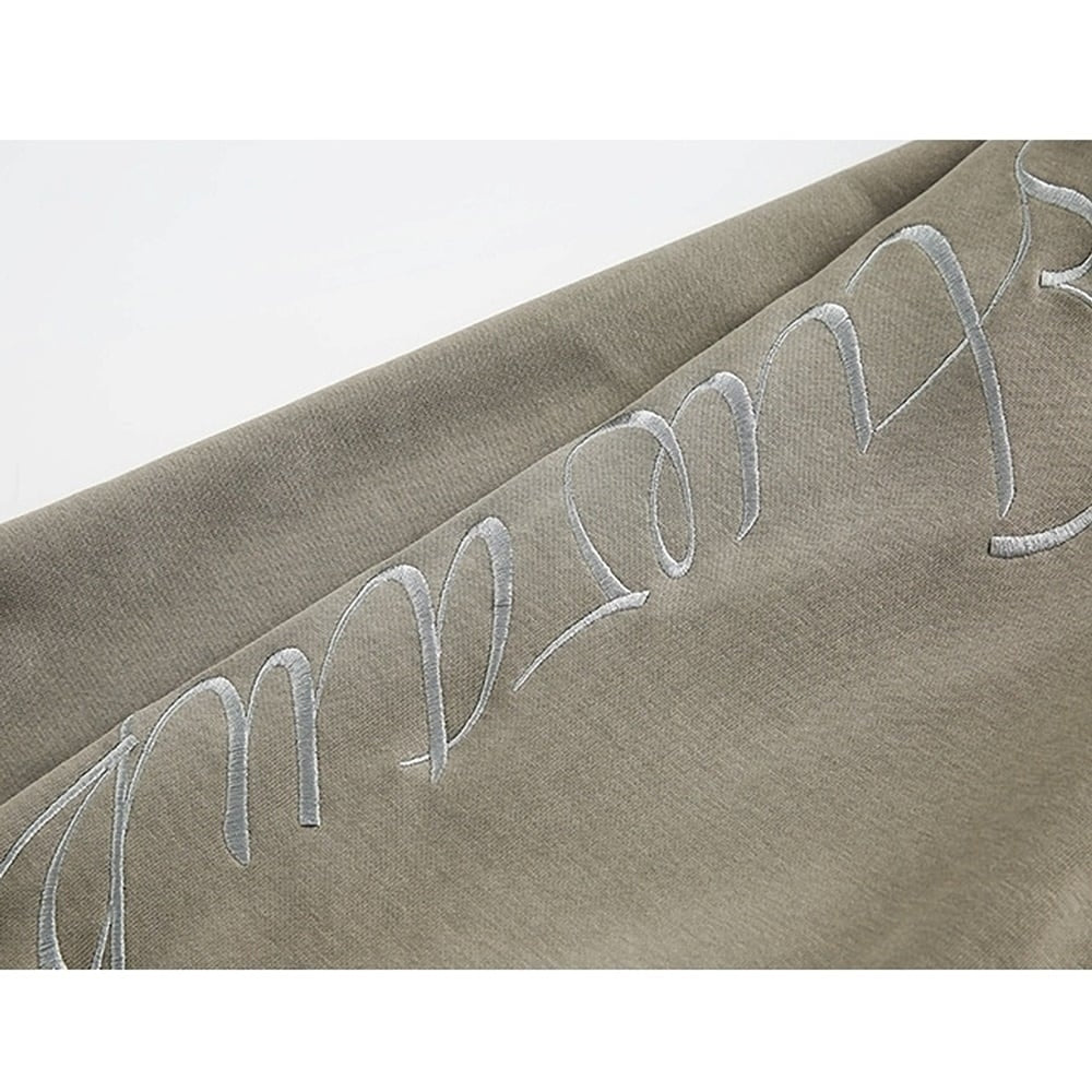 Embroidered hoodie HL2424