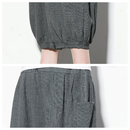 Cropped loose pants HL2566