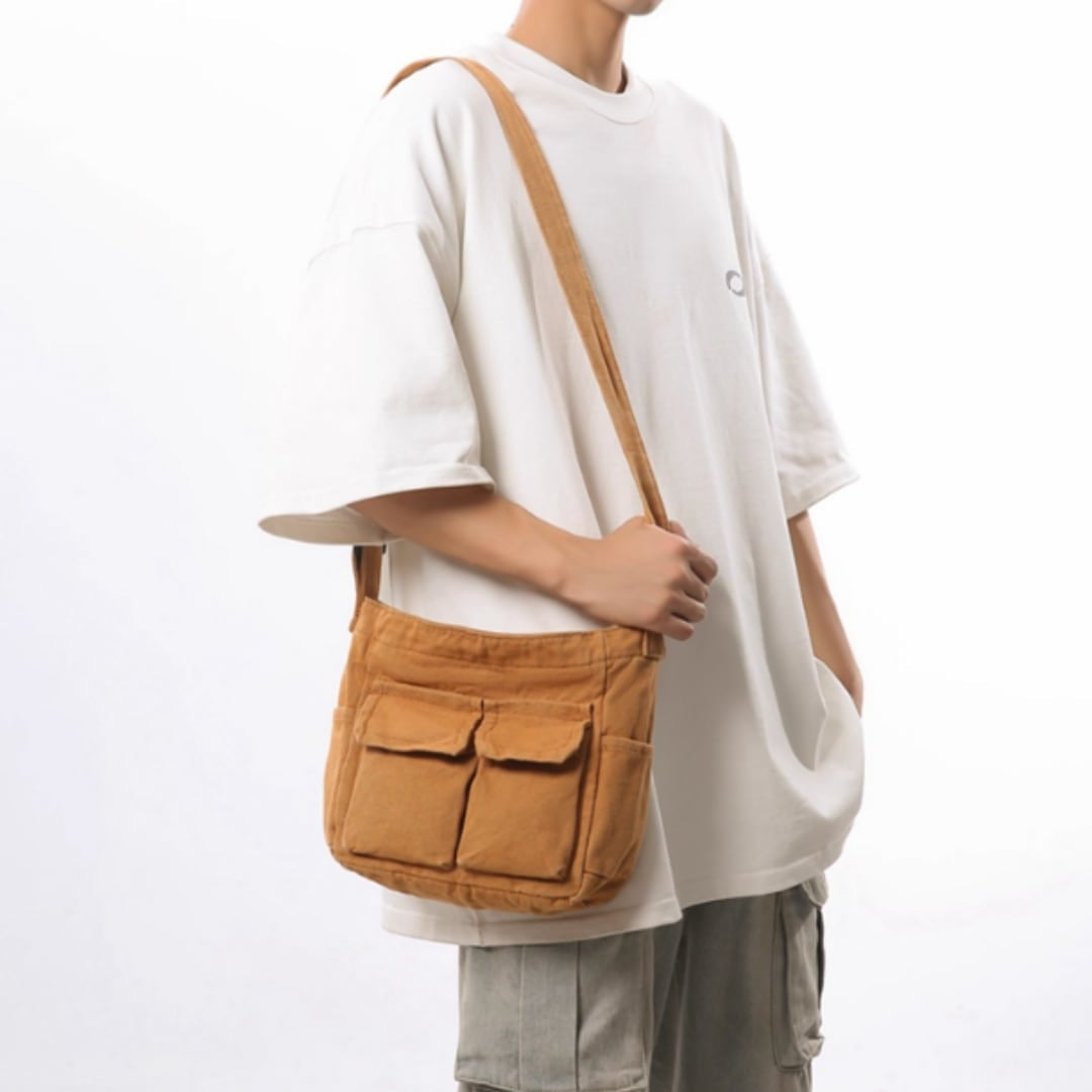Canvas shoulder bag HL2587