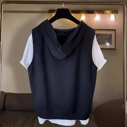 Fake Layered Hoodie HL2476