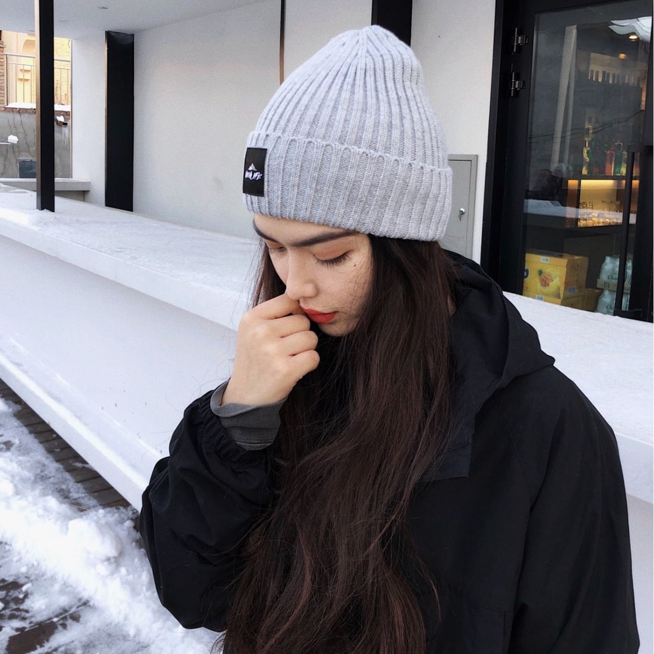 Casual knit hat HL1815