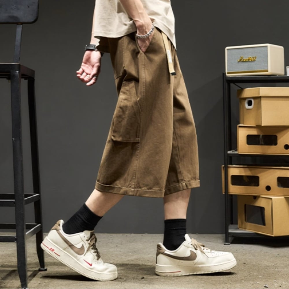 クロップドルーズパンツ HL2571