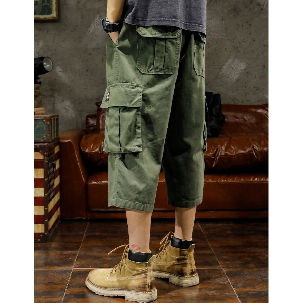 Cropped casual pants HL2568