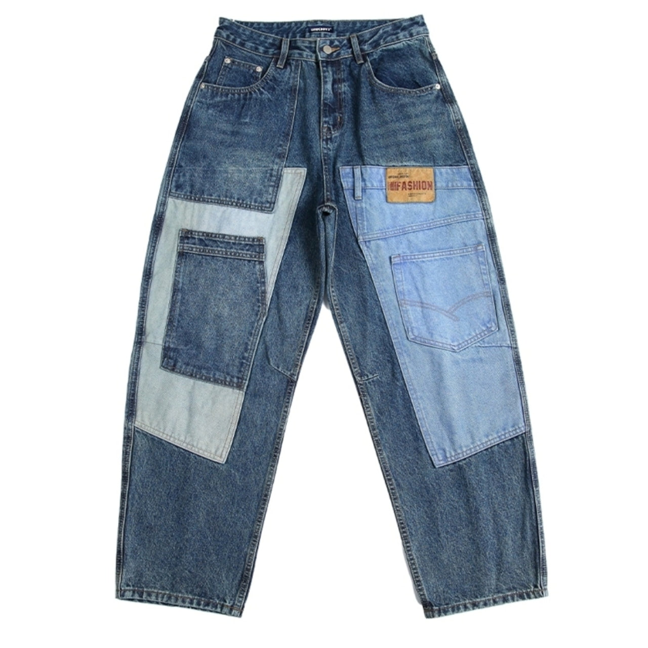 Docking design denim jeans D0091