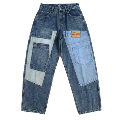 Docking design denim jeans D0091