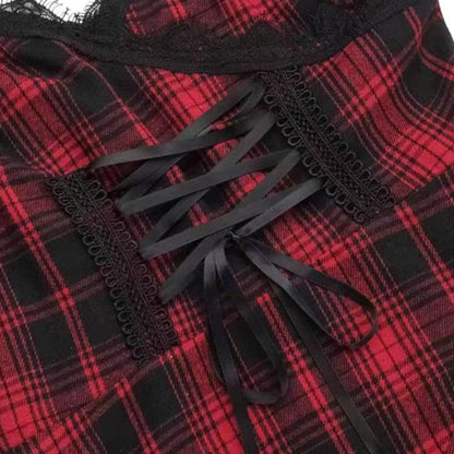 Asymmetric camisole dress E7049