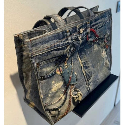 Denim Tote Bag D0030
