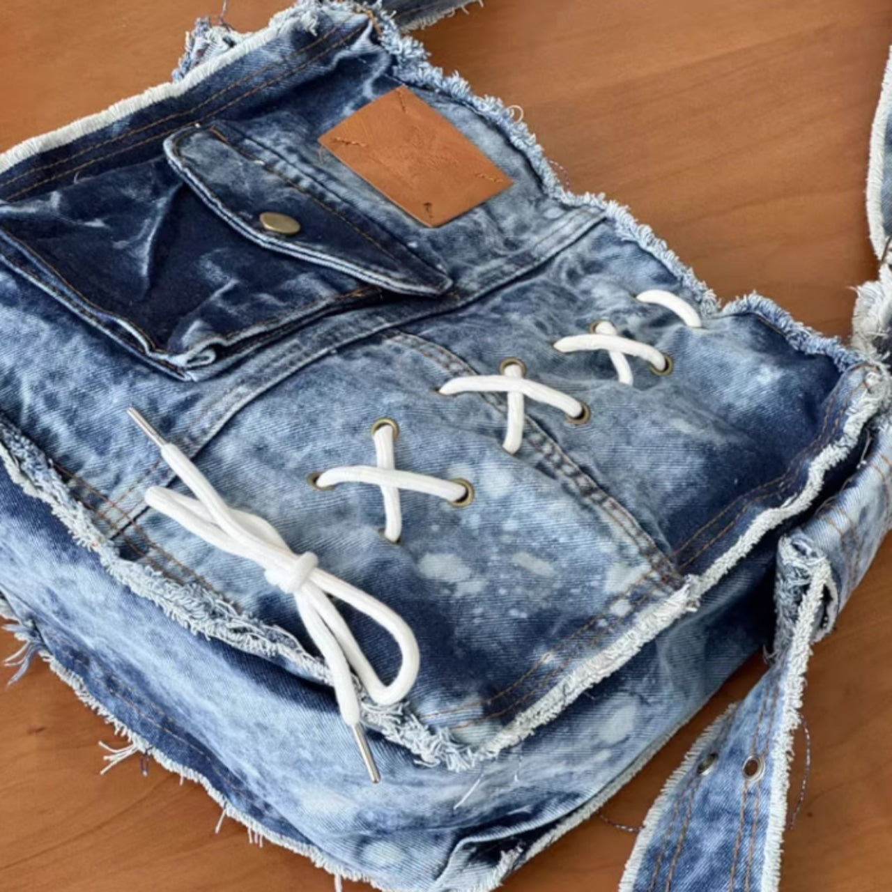 Messenger Denim Bag D0029