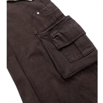 Wide pants with skirt E7047