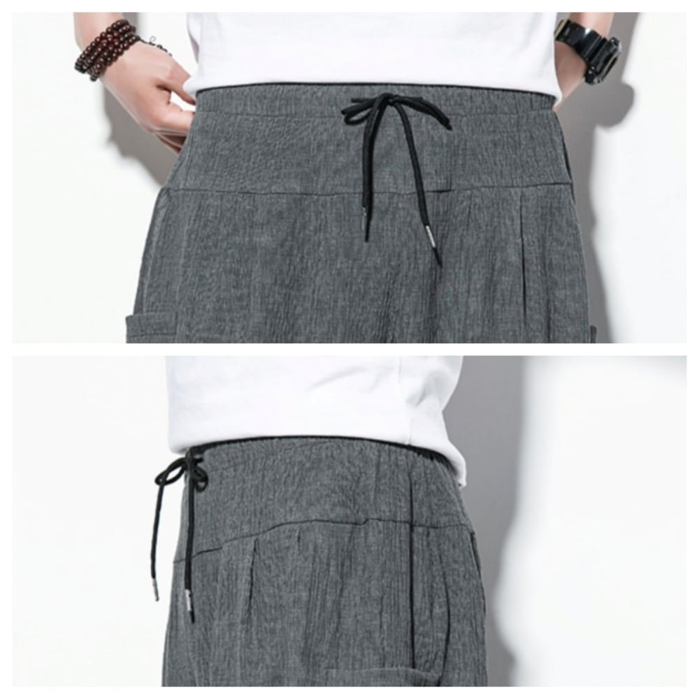 Cropped loose pants HL2566