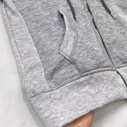 Fleece-lined hoodie E7040