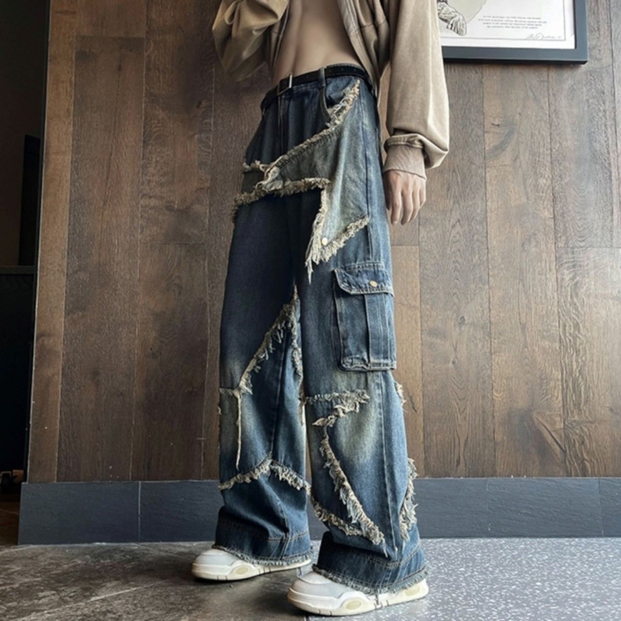 Star Design Denim Jeans D0055