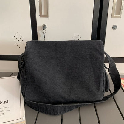 Denim messenger bag HL2614