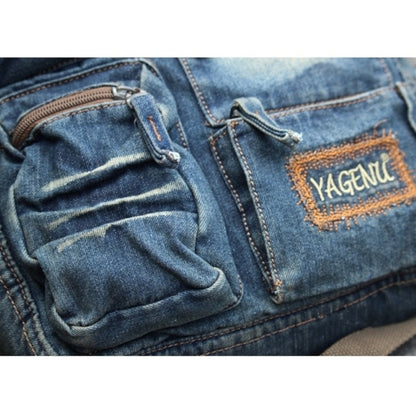 Retro Denim Backpack D0024