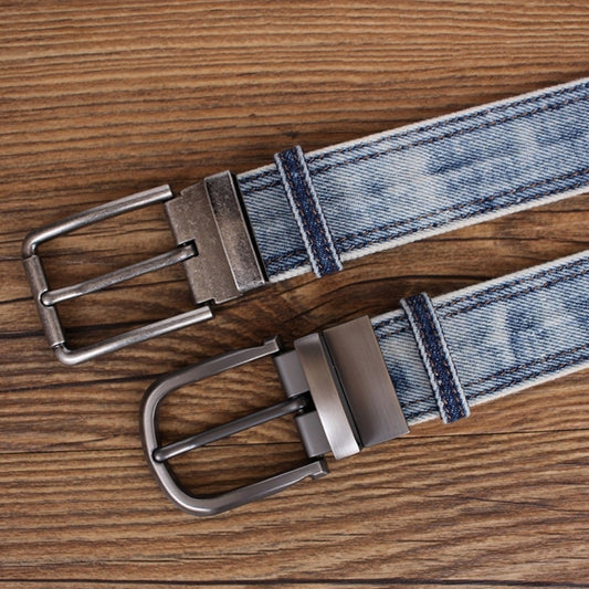 Washed Color Denim Belt D0007