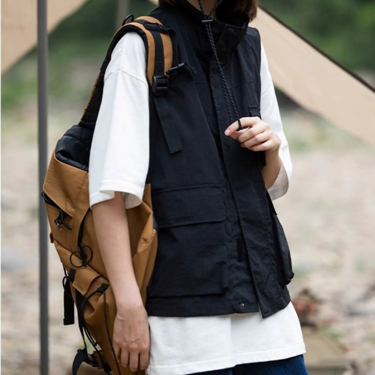 Multi pocket vest HL2546