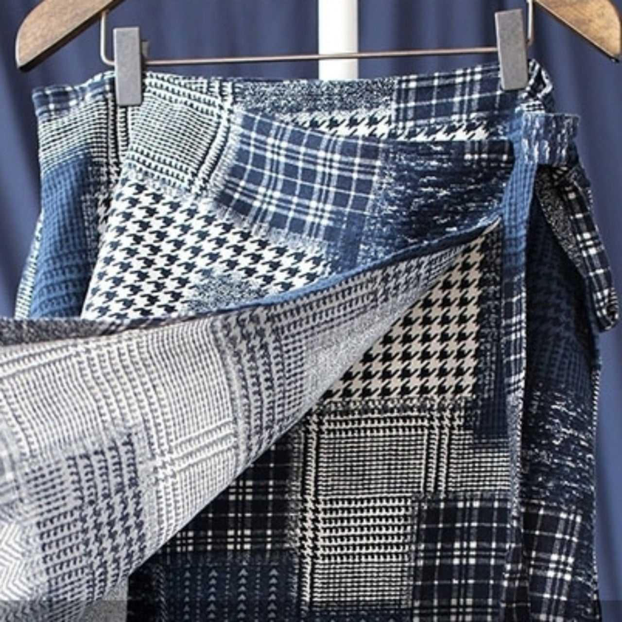 Denim Wrap Skirt D0020