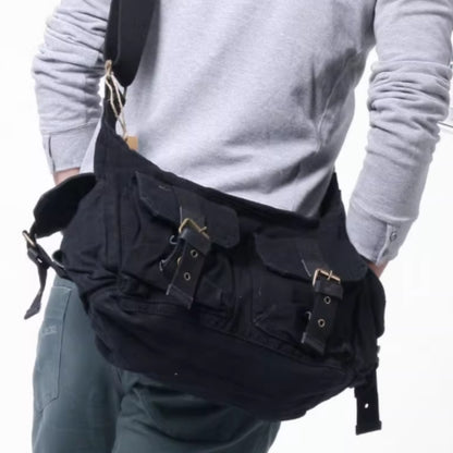Multi Pocket Messenger Bag D0045