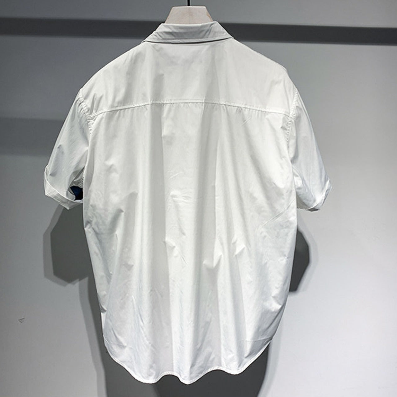 Denim docking short sleeve shirt D0200