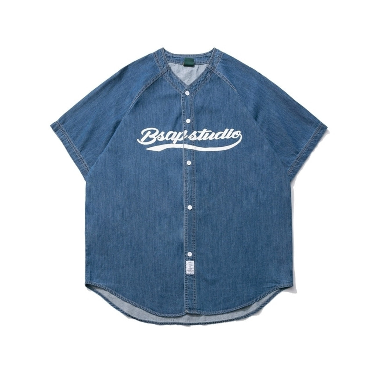 Baseball denim shirt D0208