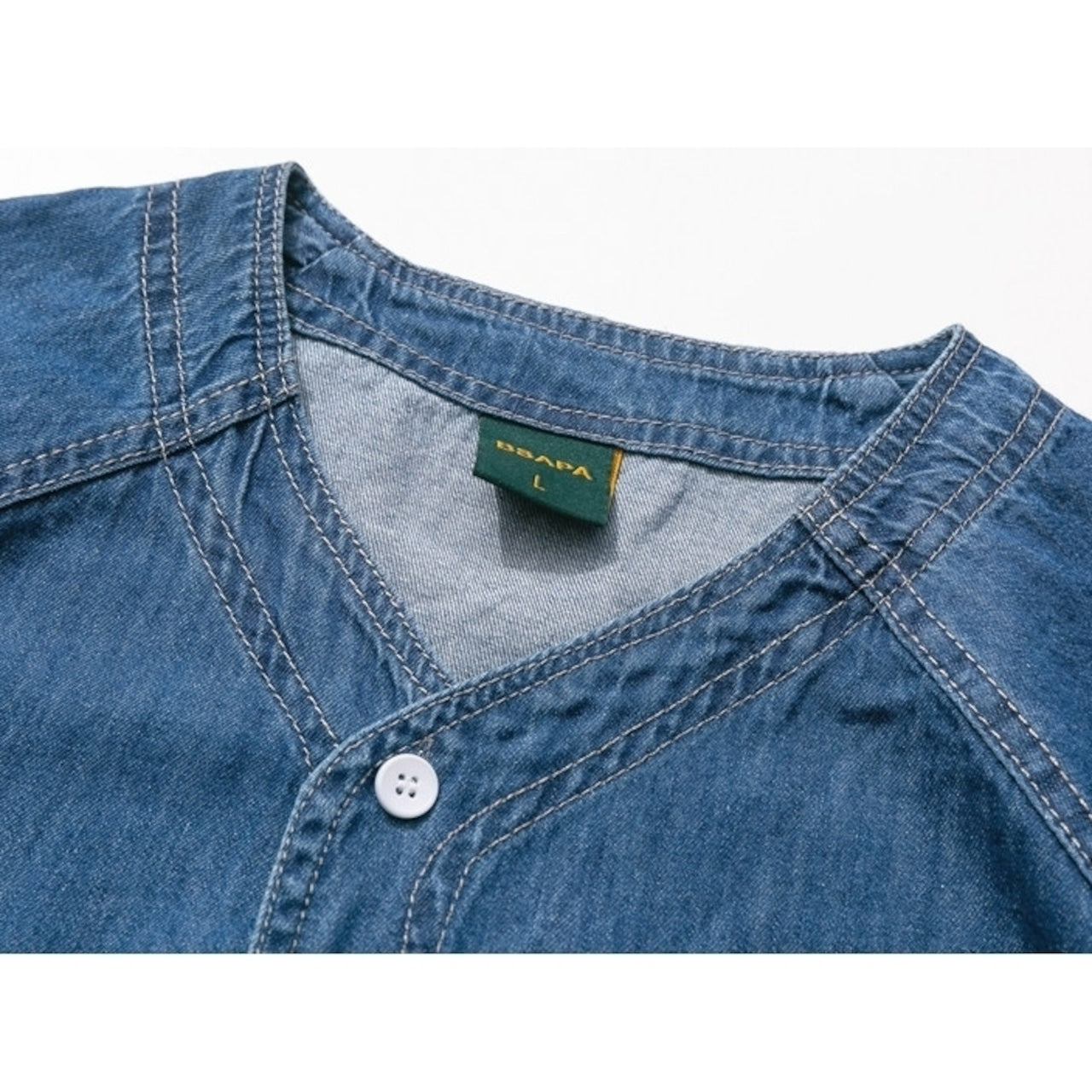 Baseball denim shirt D0208