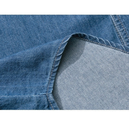 Baseball denim shirt D0208