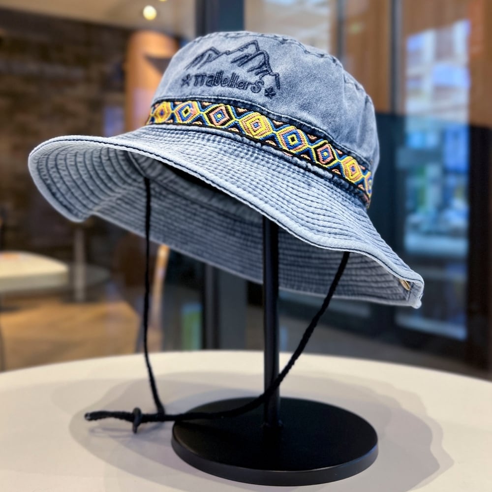 Western-style denim hat D0217