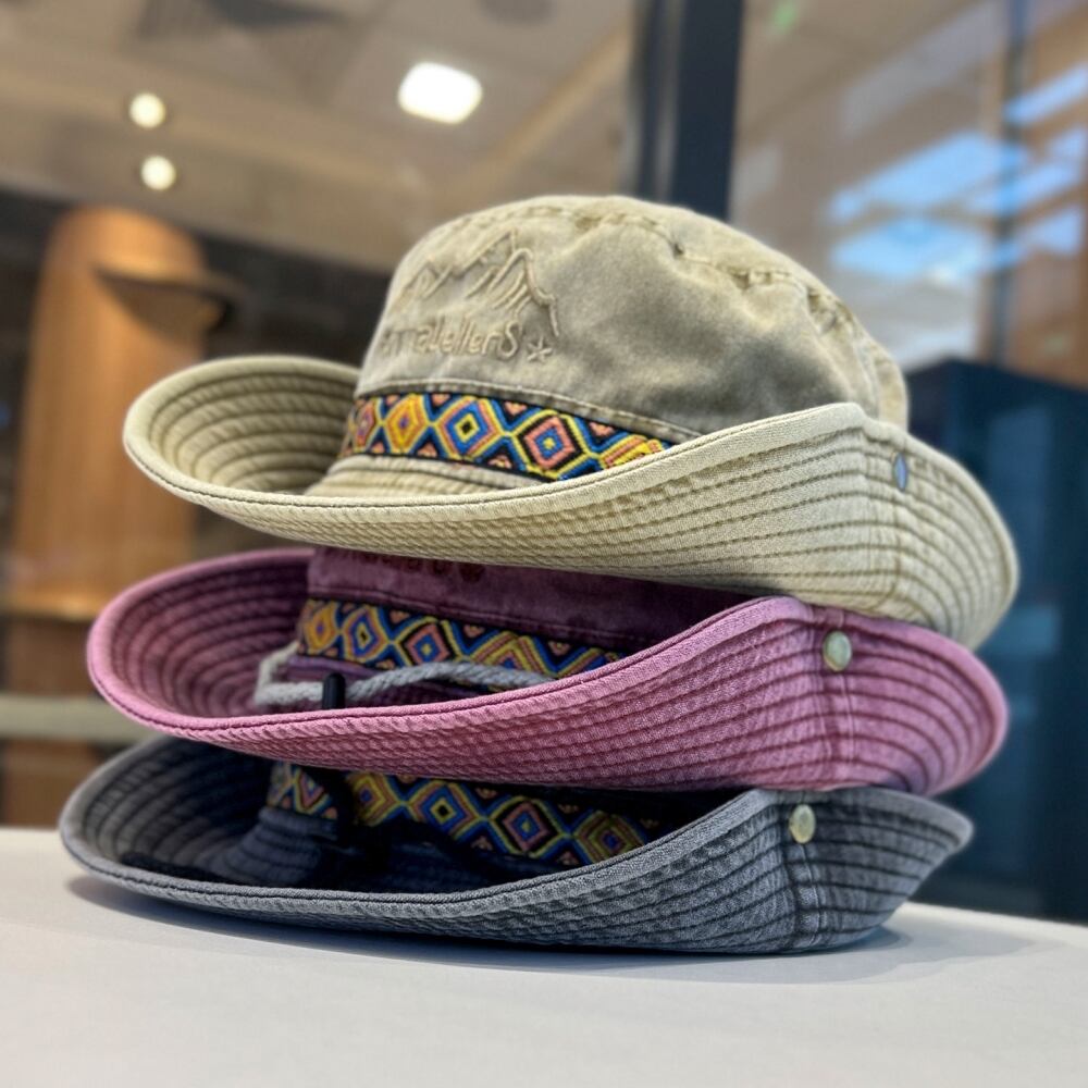 Western-style denim hat D0217
