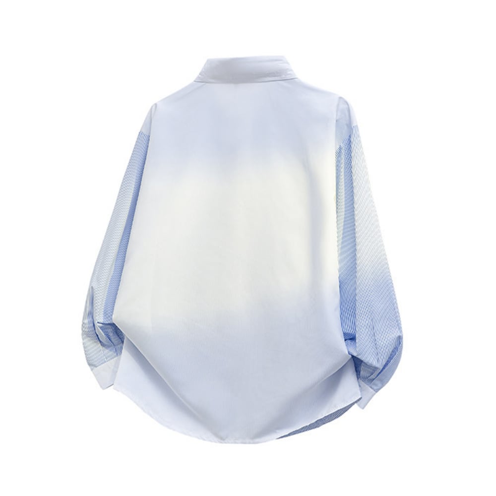Striped long-sleeve shirt D0220