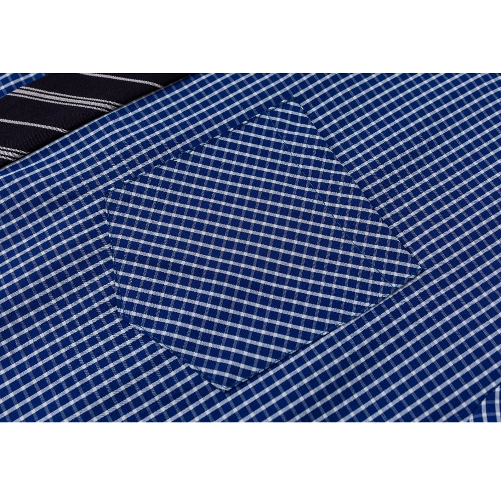 Faux-tie short-sleeve shirt D0224
