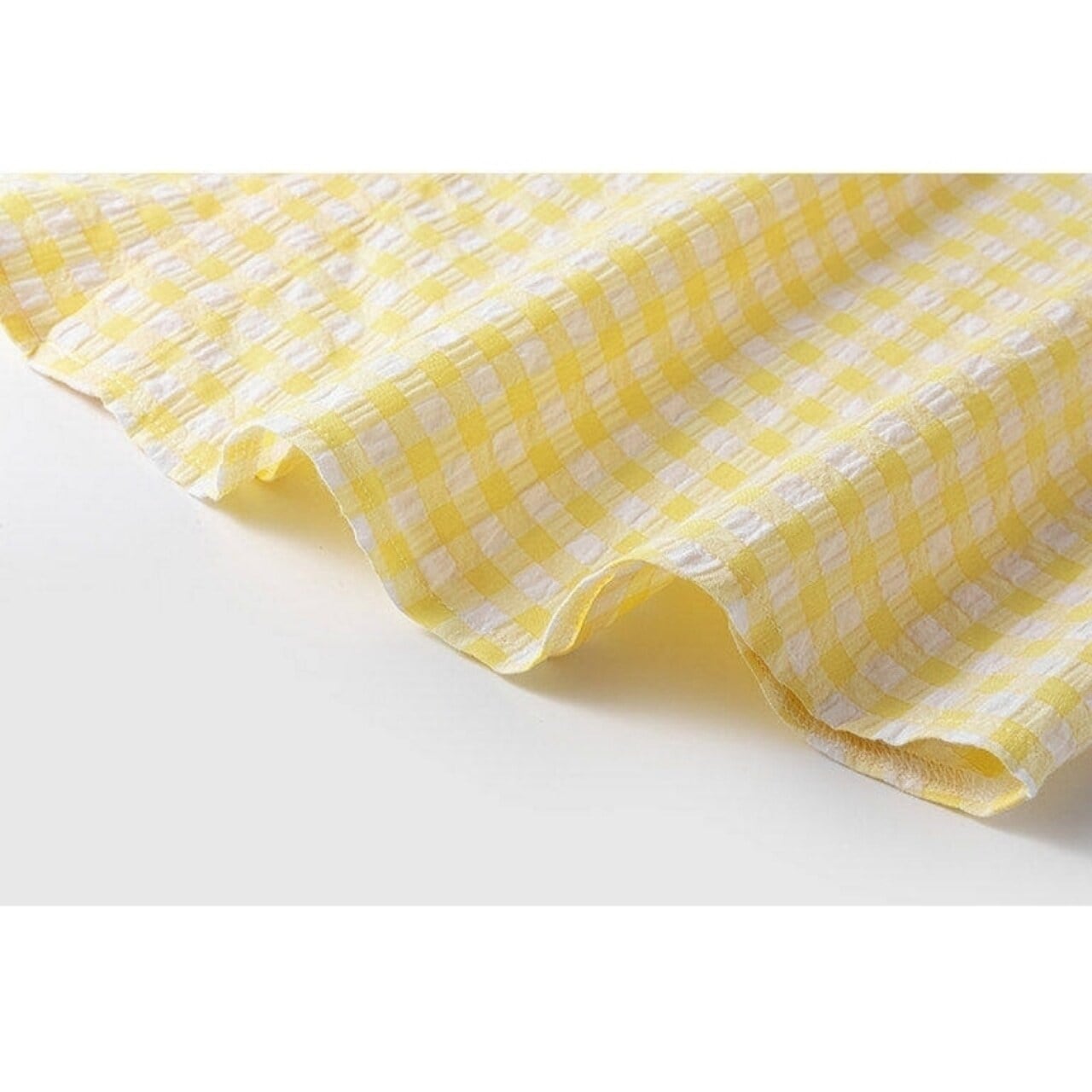 Gingham Check Casual Shirt D0221