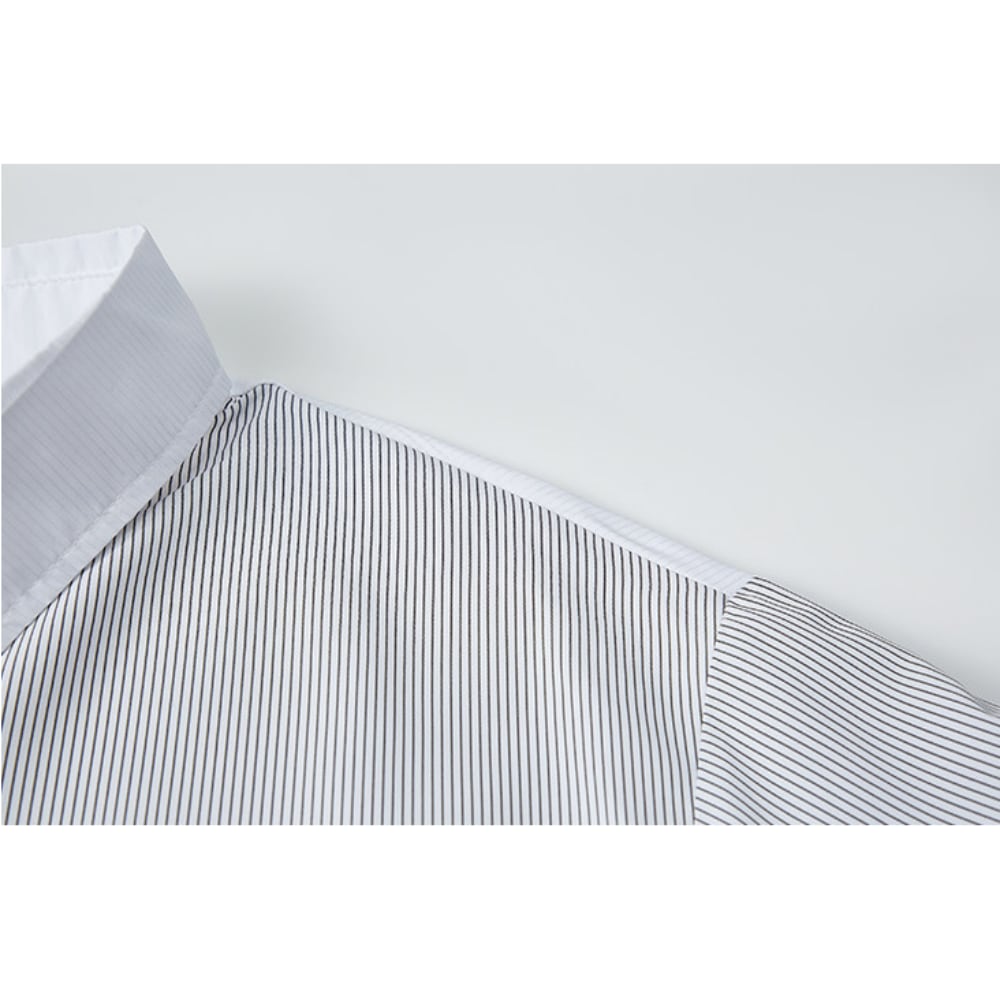 Striped long-sleeve shirt D0220