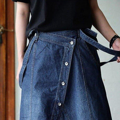 2-Way Denim Skirt D0231