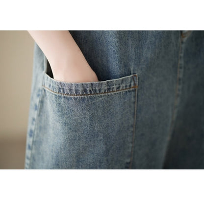 Denim overalls D0235