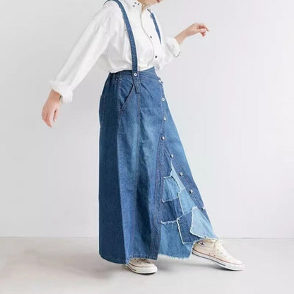 2-Way Denim Skirt D0231