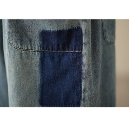 Denim overalls D0235