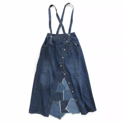 2-Way Denim Skirt D0231