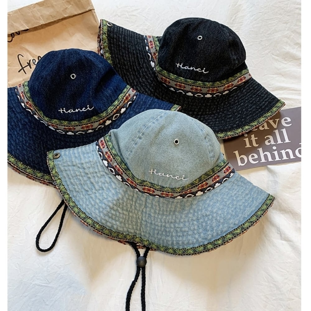 Denim safari hat D0230