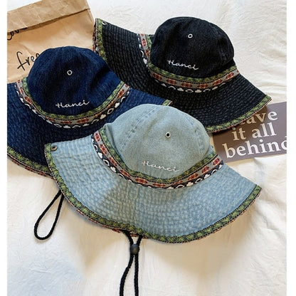 Denim safari hat D0230
