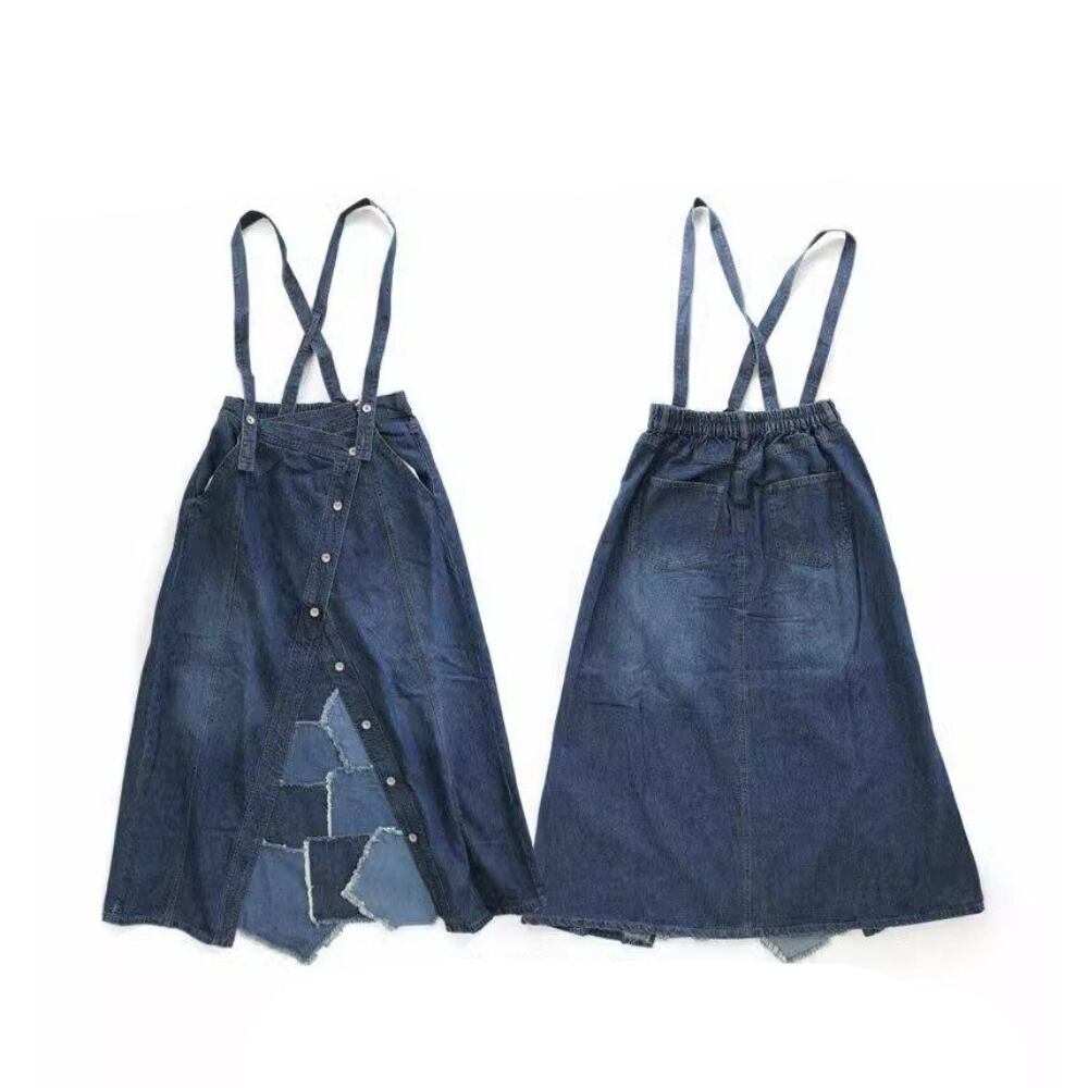 2-Way Denim Skirt D0231