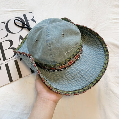 Denim safari hat D0230