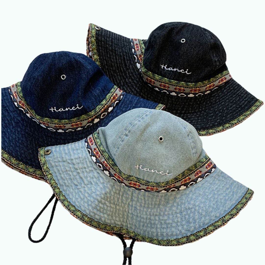 Denim safari hat D0230